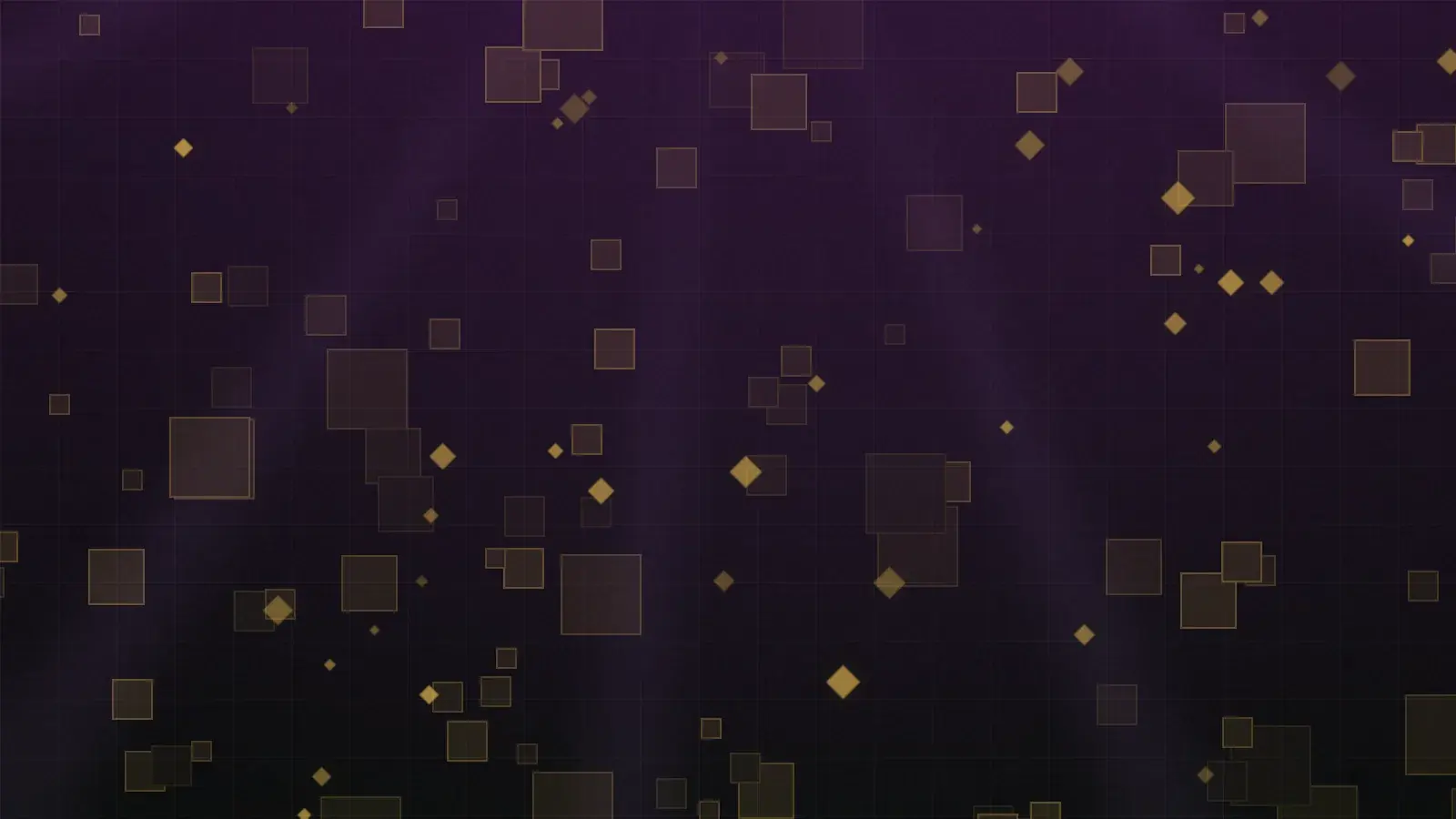 Portail violet et doré entouré de cubes flottants, illustration de l’événement de la Brèche des Cent Clés sur Cocoworld