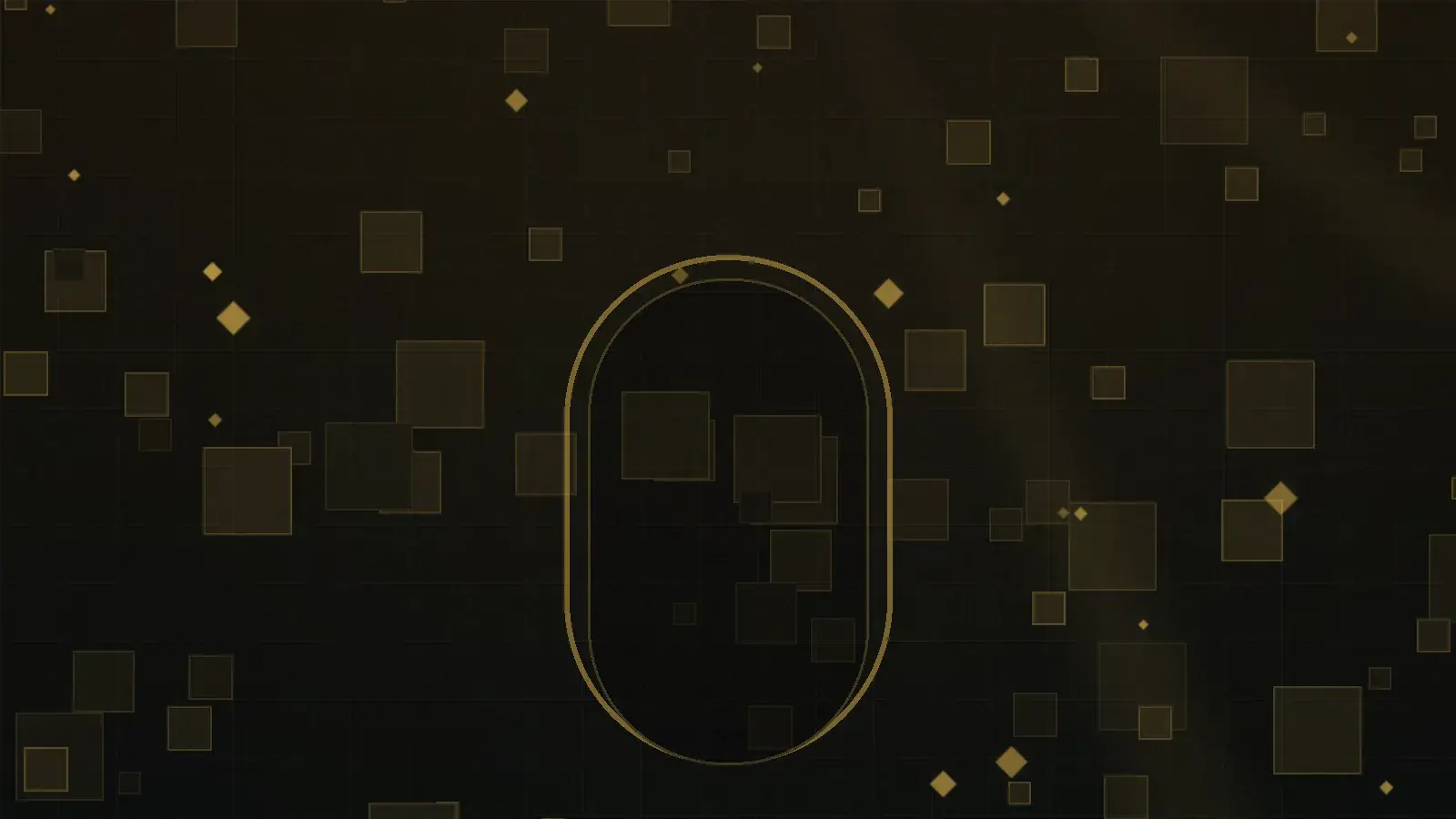 Arche dorée entourée de cubes lumineux, illustration de la légende du Grand Nez de Lord Pavis sur Cocoworld